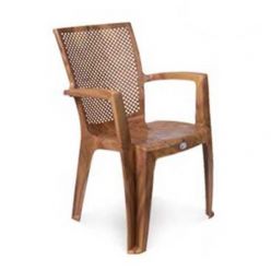 Emperor Arm Chair 2 pcs- Breezy - Sandle Wood -6058