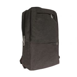 Polyester Unisex Backpack -Dark Ash -BP101