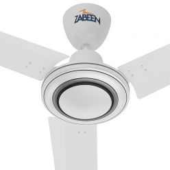 Zabeen Energy Saving Classic Ceiling Fan - 56 inch - White.