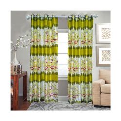 Synthetic Curtain for Door and Window - (2 pcs)- Code : CM-12