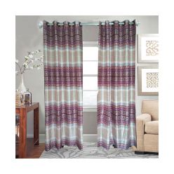 Synthetic Curtain for Door and Window - (2 pcs) - Code : CM-16