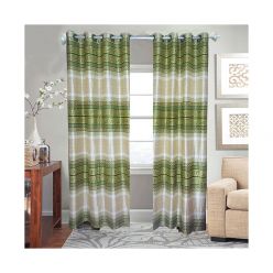 Synthetic Curtain for Door and Window - (2 pcs) - Code : CM-17