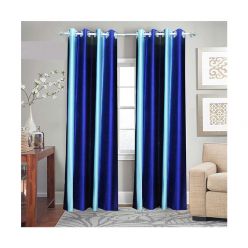 Synthetic Curtain for Door and Window - (2 pcs) - Code : CM-4