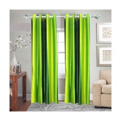 Synthetic Curtain for Door and Window - (2 pcs)- Code : CM-6