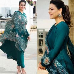 Georgette embroidery work Free Size Exclusive Designer - Salwar kameez suits For women-Code-ezadu-GK-642