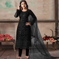 Georgette embroidery work Free Size Exclusive Designer - Salwar kameez suits For women-Code-ezadu-GK-645