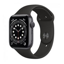 Apple Watch Series 6 (M00H3CH/A) 44mm Sport Band (Black)