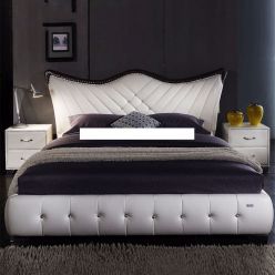 Modern Exclusive Design Leather Bed Model - JF0180 