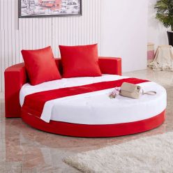 Modern Exclusive Design Leather Bed Model - JF037 