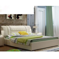 Modern Exclusive Design Leather Bed Model - JF077 