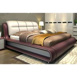 Modern Exclusive Design Leather Bed Model - JF083 