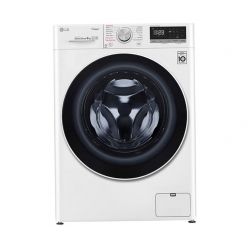 LG Washing Machine F4V5VYP0W 9.00KGS F.Loading (White)