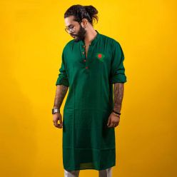 Single Panjabi for Men-Green