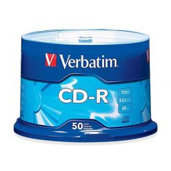 Verbatim CDR Box (50 Pcs Spindle)