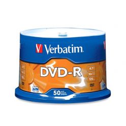Verbatim DVD-R 16x (50 Pcs Spindle)
