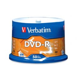 Verbatim digi movie DVDR 50 PCs spindal