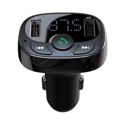 Baseus CCTM-01 T typed S-09A Bluetooth MP3 car charger（Standard edition）Black