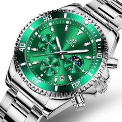 OLEVS Men Sport Watch Luxury Top Brand Fashion Waterproof Quartz Luminous Stainless Steeldive Rolexable Wristwatch