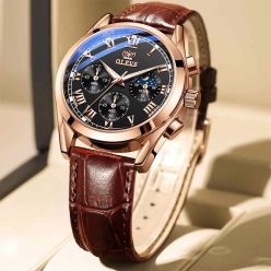 OLEVS - High-Grade Brand Wrist Watch Multifunctional Sport Watch Waterproof Luminous Watch Men