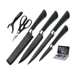 6 Pieces Professional Stainless Steel Knife Set