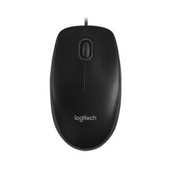 Logitech B100 Optical Mouse - Black