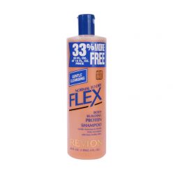 Revlon Flex Body Building Protein Shampoo Normal to Dry (blue) 592 ml