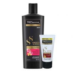 tresemme Smooth & Shine Shampoo 185ml + 40ml conditioner