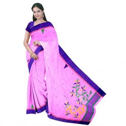 Handloom Jamdani Multi Design Saree For Women-KP48JAFB