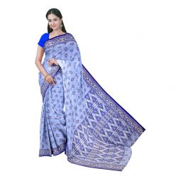 Cotton Jamdani Saree For Women-YBM08F4