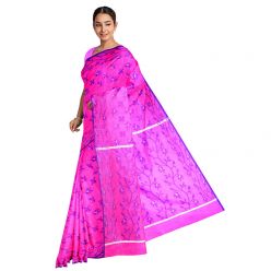 Cotton Jamdani Saree For Women-YBM08LR3