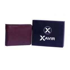 XAVIR Authentic Lather Wallet XW-03 Chocolate