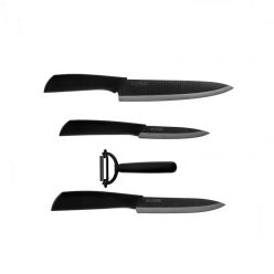 Xiaomi HuoHou Kitchen Set 4 pcs Nano-Ceramic Knife - 4 6 8 Inch